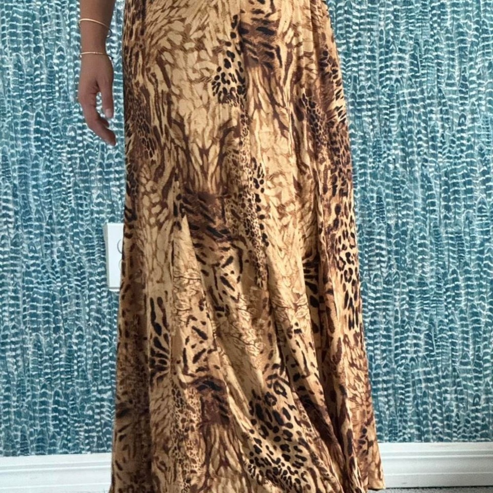 Chicos Vintage cheetah maxi dress - Picture 2 of 6